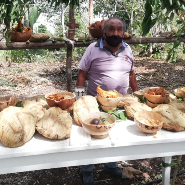 Palqueros realizan primicias a San Isidro Labrador