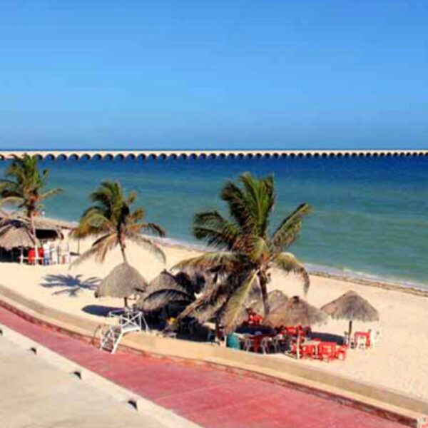 Reabren playas y malecones de Progreso, esperan arribo de visitantes
