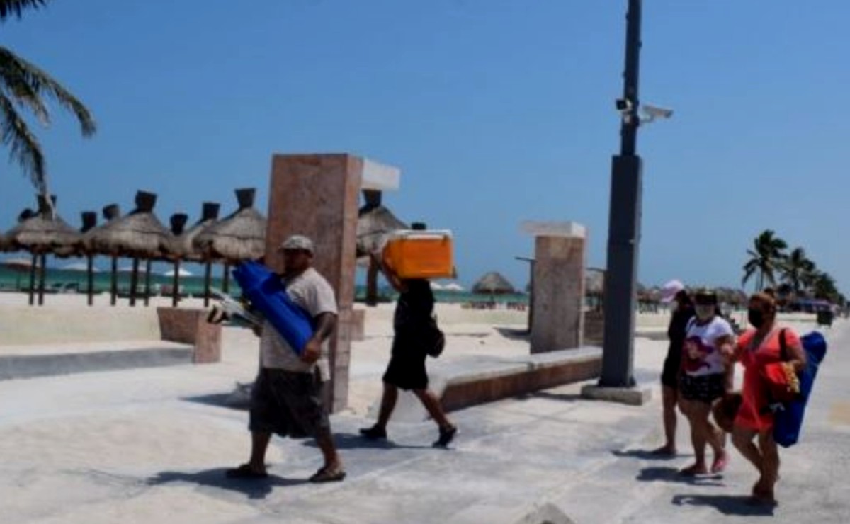 Reabren playas y malecones de Progreso, esperan arribo de visitantes