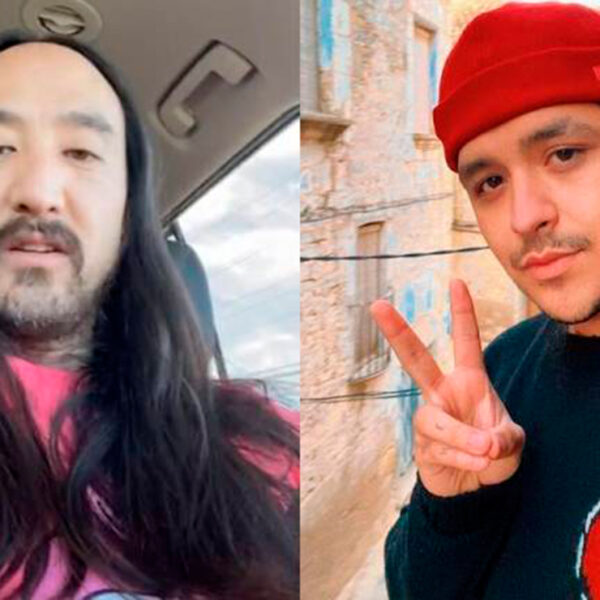 Steve Aoki revela que es “gran fan” de Christian Nodal