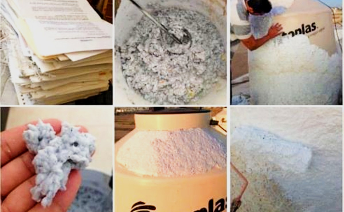 Yucatán: ¡Adiós calor! Hombre forra su tinaco para mantener su agua fría