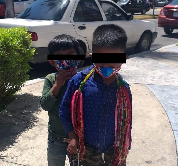 A su corta edad se ganan la vida en las calles de Chetumal.