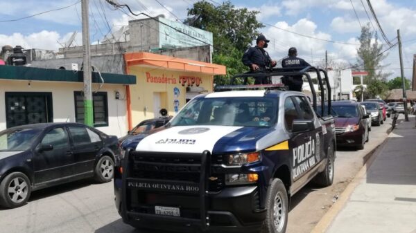 Exhorta la Policía de Lázaro Cárdenas a respetar los protocolos sanitarios.