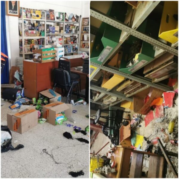 Vandalizan otra vez la Secundaria General No. 14 de Cancún.