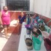 Ofertan bolsas artesanales frente a la CROC en Kantunilkín.