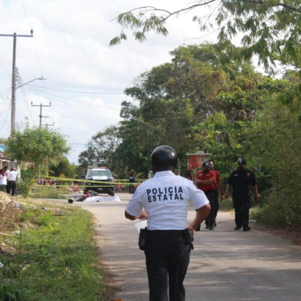 Trágico accidente en motocicleta en Felipe Carrillo Puerto.