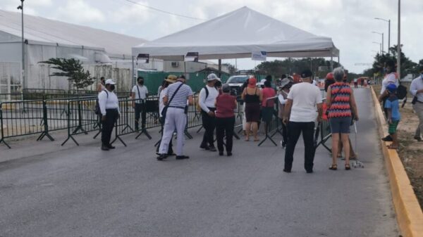 Continúa hoy viernes la vacunación anticovid a adultos mayores de Cancún.