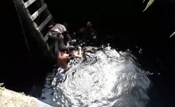 Turista muere ahogado en el cenote Calavera de Tulum.
