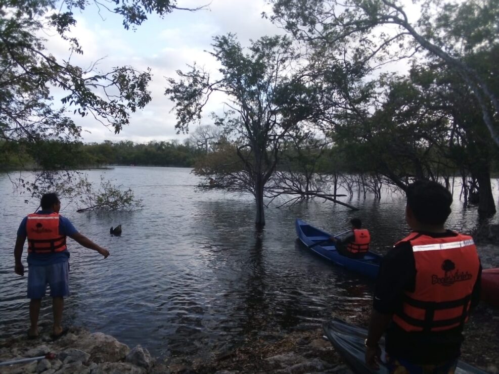 En El Cedral imparten cursos a guías de turistas y entrenamiento de canoas; buscan brindar la máxima seguridad a los turistas que los visitan.