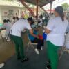 Vacunan contra Covid-19 a personal de Salud de Cozumel.