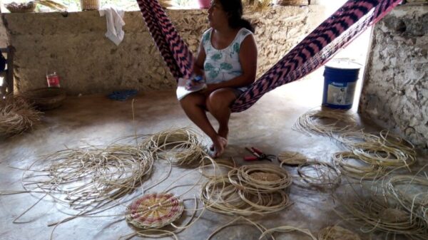 Mujeres artesanas mayas piden reactivar la economía de sus comunidades.