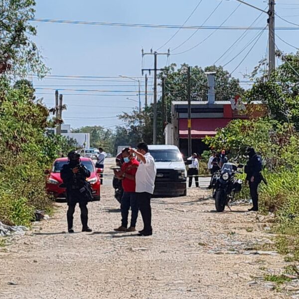 Cancún: Hallan a hombre ejecutado en la colonia Buenavista (VIDEO).