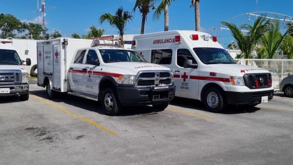 Se triplican por Covid las atenciones de la Cruz Roja en Cancún.