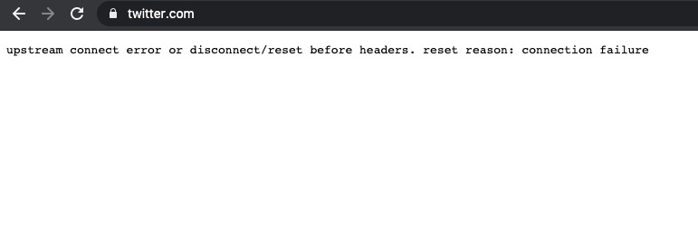 Se cae Twitter a nivel mundial