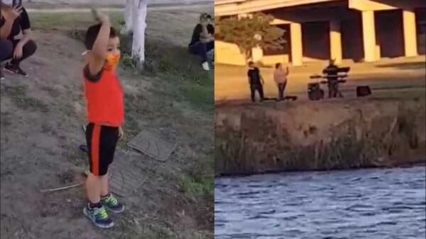 Un abuelito se viraliza en redes sociales al aplicar la frase de que para “el amor no hay fronteras”, el hecho fue captado en video