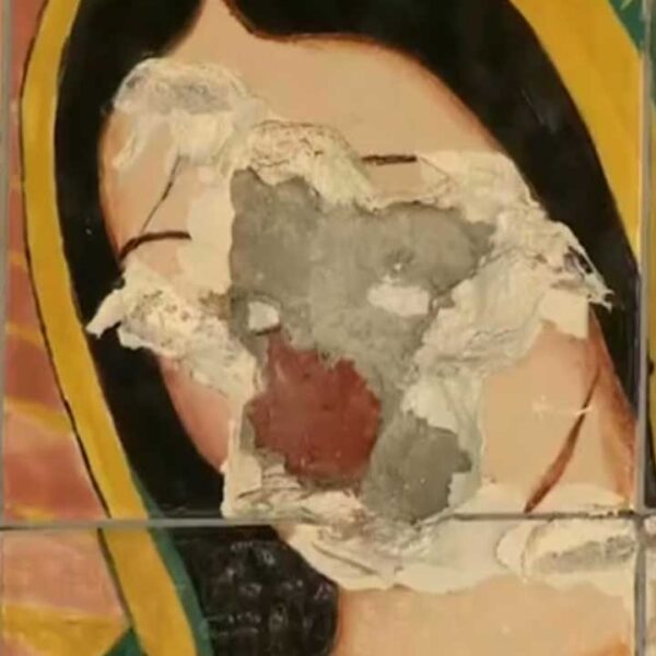 En video fue captado un sujeto que destrozó un mural de la Virgen de Guadalupe, pintado sobre azulejos en una iglesia de Los Ángeles