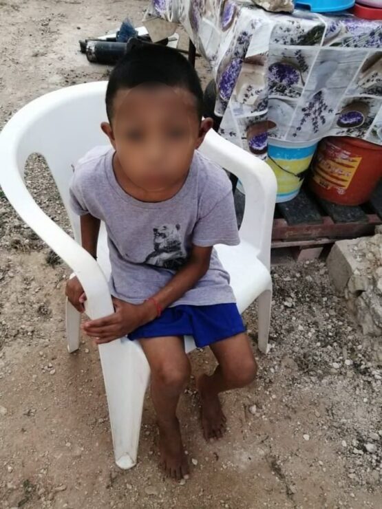 Menor de 8 años escapa de su casa por maltrato a manos de su padrastro en Kanasín