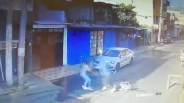 Los robos están a la orden del día en la Ciudad de México, una prueba de ello, es el atraco que sufrió una joven en compañía de su perro