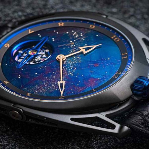 El creativo Denis Flageollet, diseño el reloj DB28XP uno de los más exclusivos cronómetros elaborado a partir de un meteorito