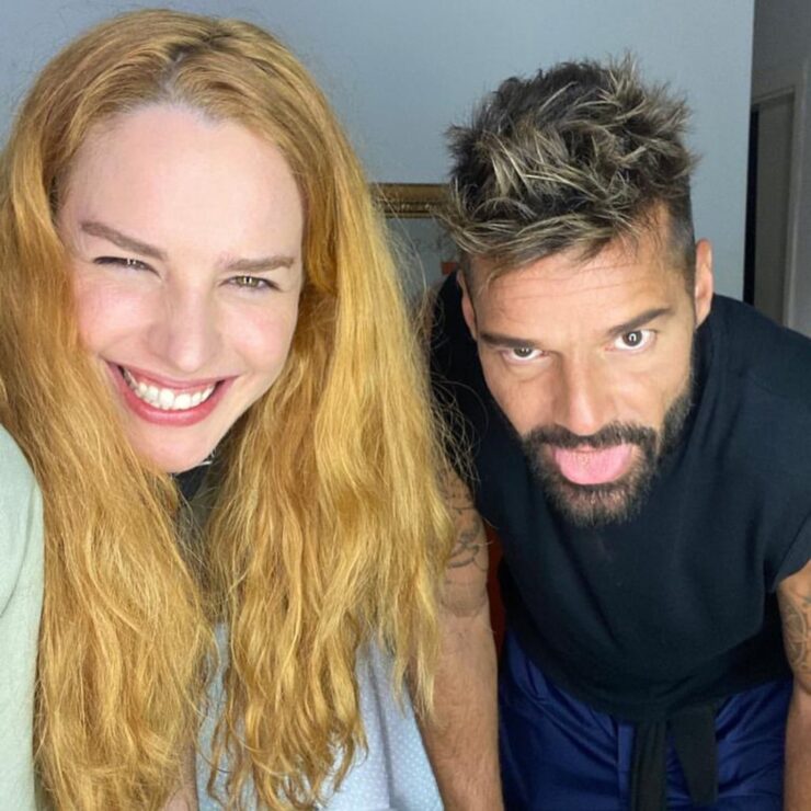 Ricky Martin aparece en foto con ¿la madre de sus hijos?