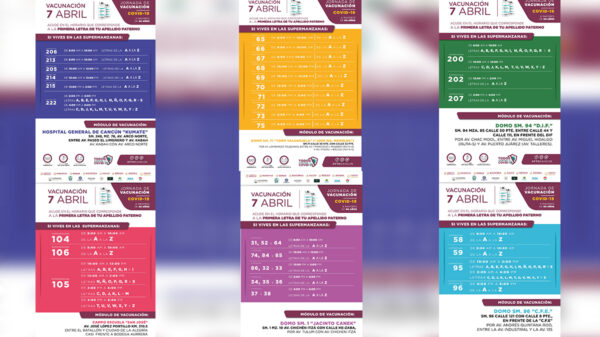 Se reanuda mañana vacunación anticovid en Cancún