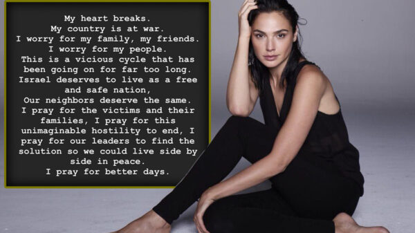 Gal Gadot reacciona al conflicto que se registra en Israel