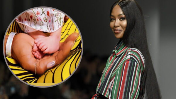 La ex top model Naomi Cambell, de 50 años, anuncia el nacimiento de su primer bebé