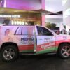 Balean camioneta de candidato del PRI a la alcaldía de Morelia (VIDEO).