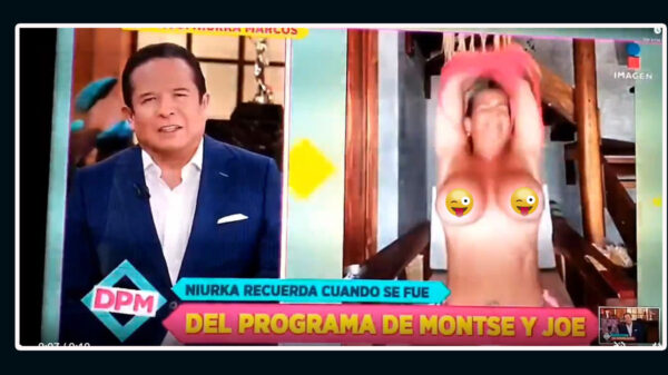 Niurka deja a televidentes con la boca abierta con topless en vivo