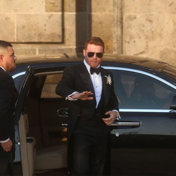 ‘Canelo’ Álvarez y Fernanda Gómez se juraron amor eterno en la Catedral de Guadalajara