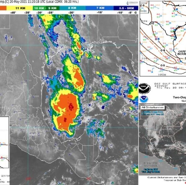 Pronóstico del clima para hoy jueves 20 de mayo en Quintana Roo.