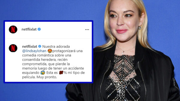 Lindsay Lohan regresará al cine con película de Netflix