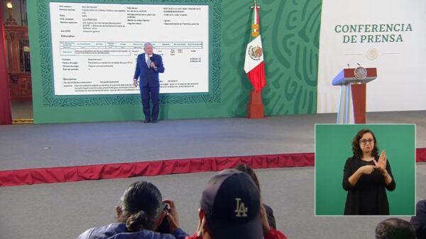 Exige AMLO a EU suspender subsidio a Claudio X.; “ya se está tardando”