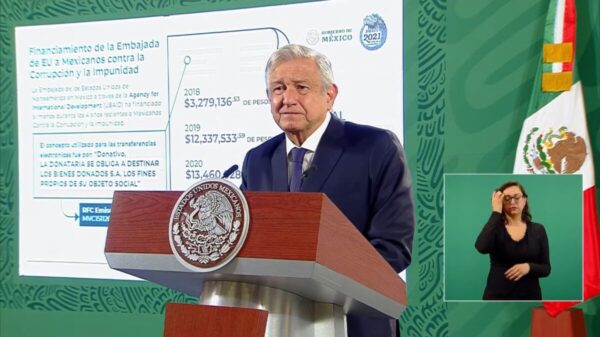 Envía México nota diplomática a EU por financiar a Claudio X