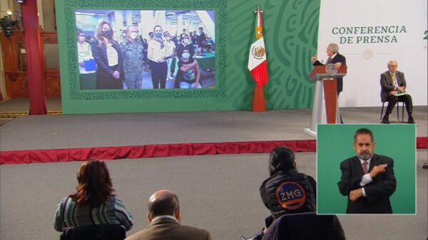 Todos vacunados para octubre; en julio van los de 40 a 49; aún no se puede cantar victoria frente a la pandemia: AMLO