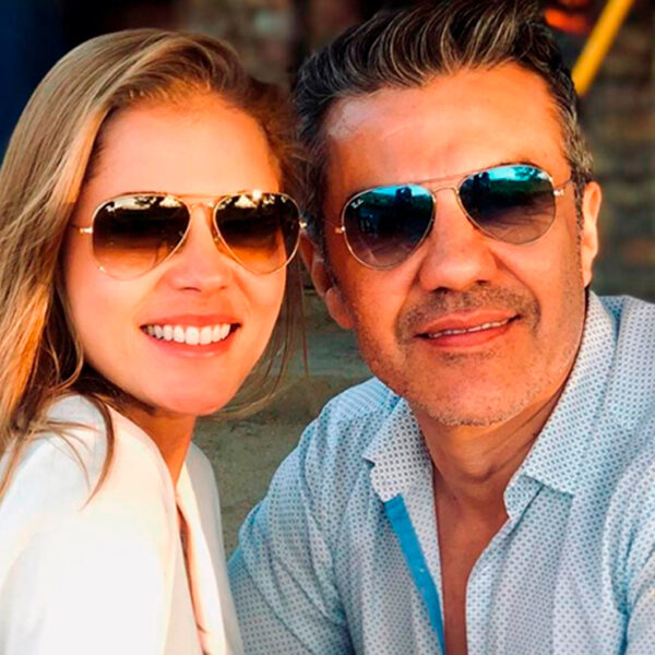 Adrián Uribe celebra su boda con Thuany Martins