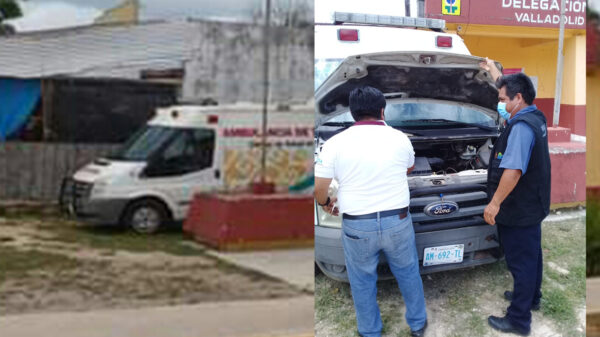 Exigen pobladores de Valladolid Nuevo equipamiento de ambulancia