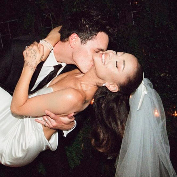 Ariana Grande revela imágenes de su boda con Dalton Gomez