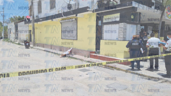 Cancún: Ejecutan a sujeto afuera del bar Las Brujas (VIDEO).