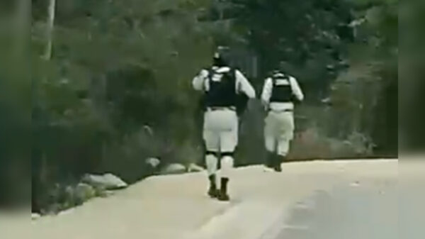 Video: Fuerte balacera se registra en Puerto Morelos