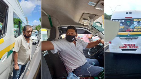 VIRAL: Conductores de Maya Caribe protagonizan pleito callejero en Cancún.