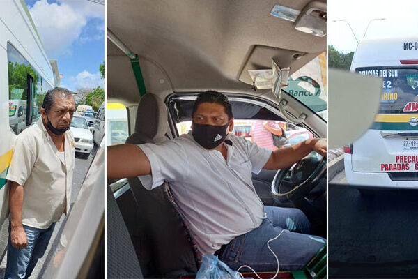 VIRAL: Conductores de Maya Caribe protagonizan pleito callejero en Cancún.