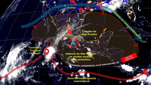 Pronóstico del clima para hoy lunes 10 de mayo de 2021 en Quintana Roo.