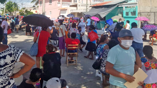 Caos en módulo de vacunación covid-19 de la región 94