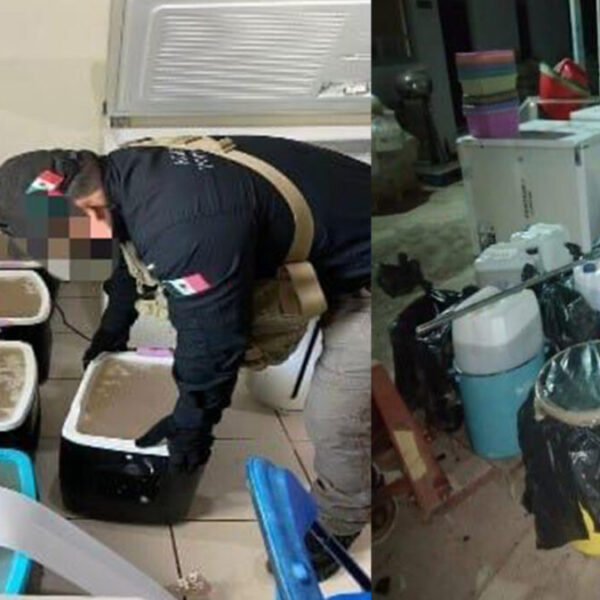 Decomisan en Sinaloa más de una tonelada de metanfetamina