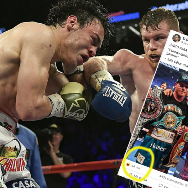 Lanza Chávez Jr. reto al "Canelo" y logra récord en redes sociales