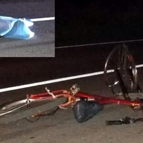 Fallece ciclista al ser atropellado sobre la carretera Mérida-Motul