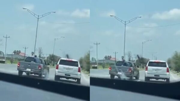 Detienen hombres armados a Mario Delgado y su comitiva