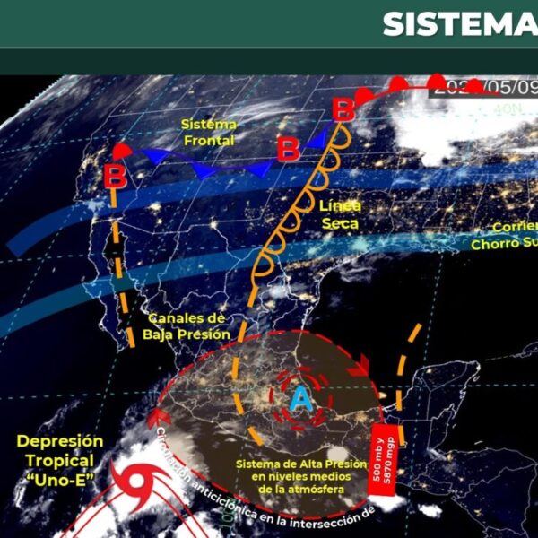 Pronóstico del clima para hoy domingo 9 de mayo de 2021.