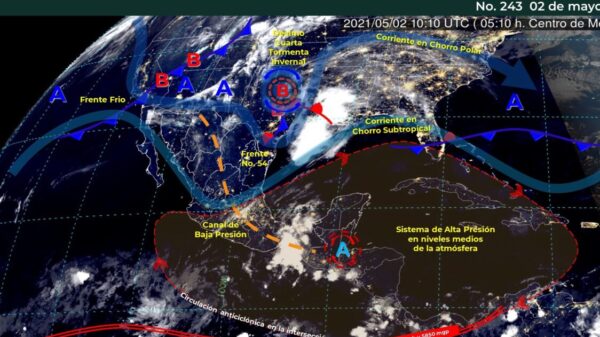Pronóstico del clima para hoy domingo 2 de mayo en Quintana Roo.